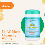 Citrus II: limpieza de accesorios CPAP para una higiene rápida y segura.
