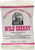 Claey's Drops de Cereza Salvaje, paquete de seis onzas, sabor aromático para disfrutar en cualquier momento