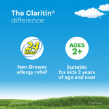 Claritin Nino: dosis de 24 horas para comodidad diaria.