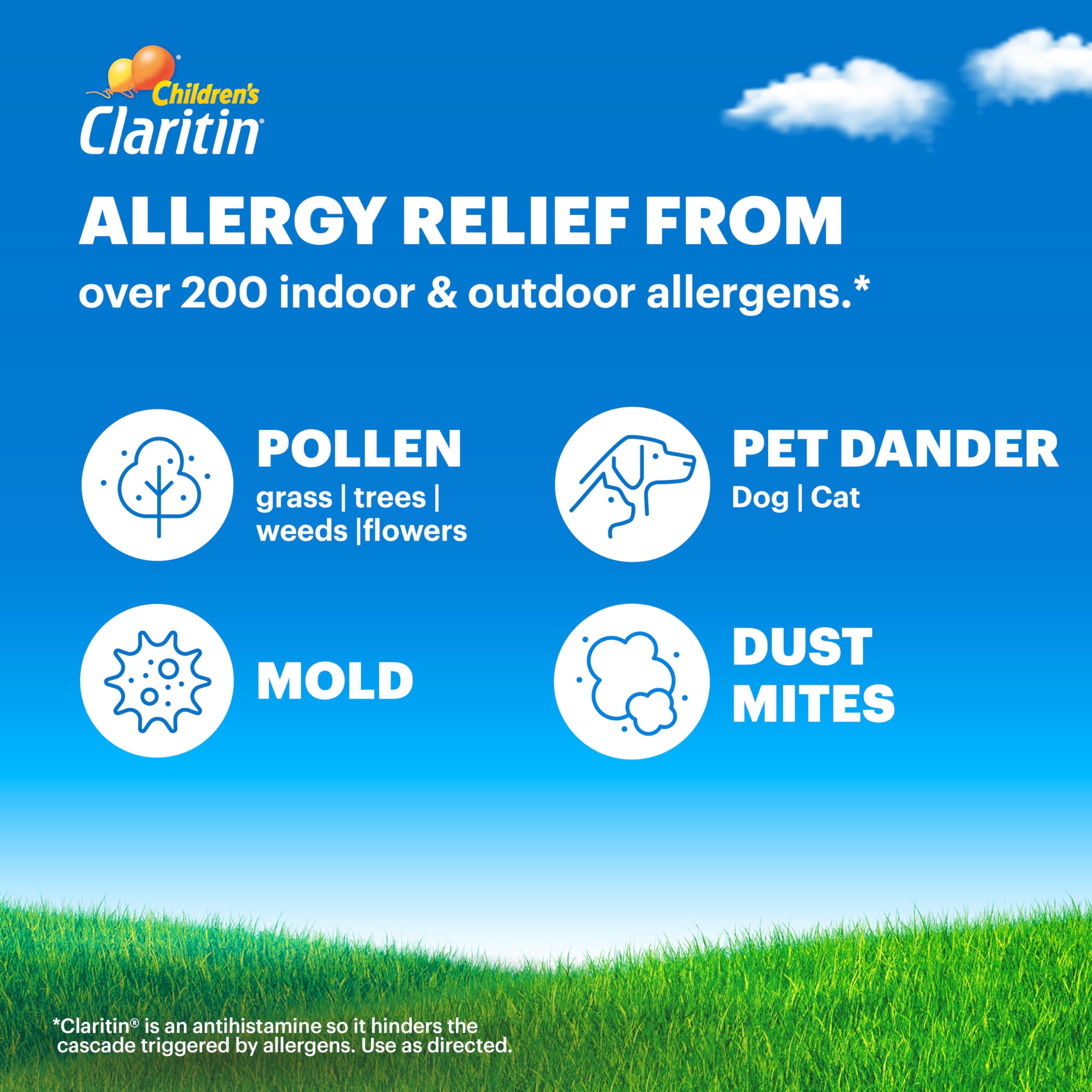Claritin niños recomendado por pediatras para alivio de alergia