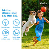Claritin Ninos relieve sin somnolencia: permite actividad diaria sin cansancio.