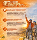 Clarusph cápsulas bioflavonoides cítricos: frasco para antioxidantes y bienestar diario