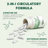 CoQ10 de Clarusph: cápsulas para energía diaria y bienestar general.