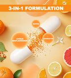 Clarusph mezcla cítricos bioflavonoides de alta calidad en frasco
