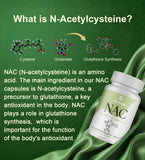 Clarusph NAC glutatión y absorción optimizada para antioxidante
