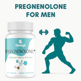 Clarusph Pregnenolona con DHEA 25 mg: etiqueta clara para dosis.