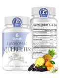 Clarusph Quercetina, botella de muestra para uso diario.
