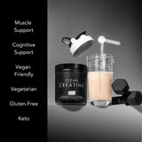 Rendimiento cognitivo potencial con CLEAN Creatine durante entrenamientos y día