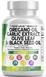 Clean Nutra Aceite de Orégano en cápsulas, botella para uso diario y apoyo al sistema inmune.