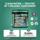 Cápsulas de spirulina Clean Nutra con nutrientes vegetales concentrados.