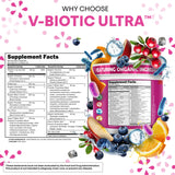 Cranberry con alcachofa e hibisco de Clean Nutra para apoyo urinario y digestivo.