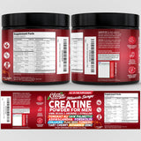 Clean Nutra Creatine Powder: mezcla en agua para un impulso rápido durante el día