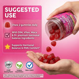 Inositol y vitex en gominolas Clean Nutra para balance hormonal