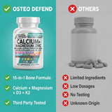 Clean Nutra Osteo Defend etiqueta de ingredientes y beneficios potenciales