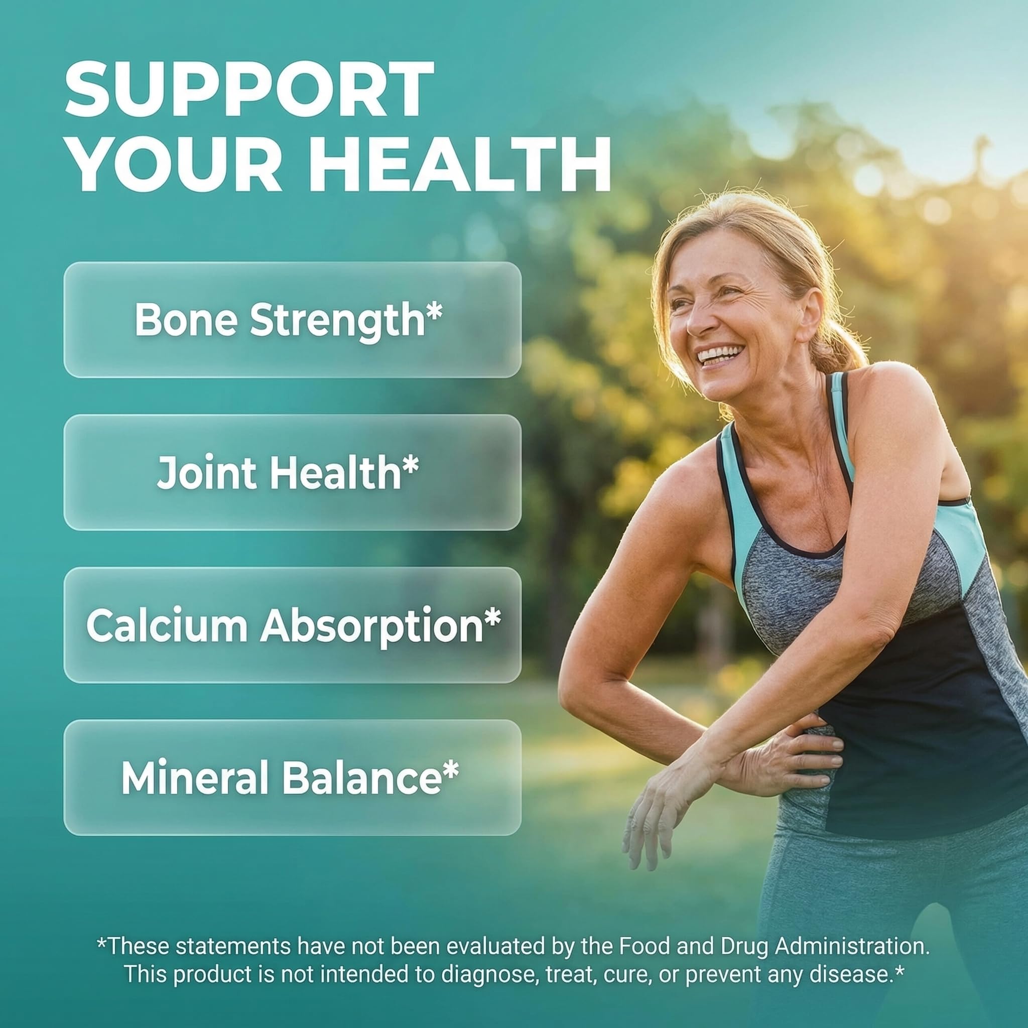 Clean Nutra Osteo Defend etiqueta clara destaca ingredientes clave y beneficios