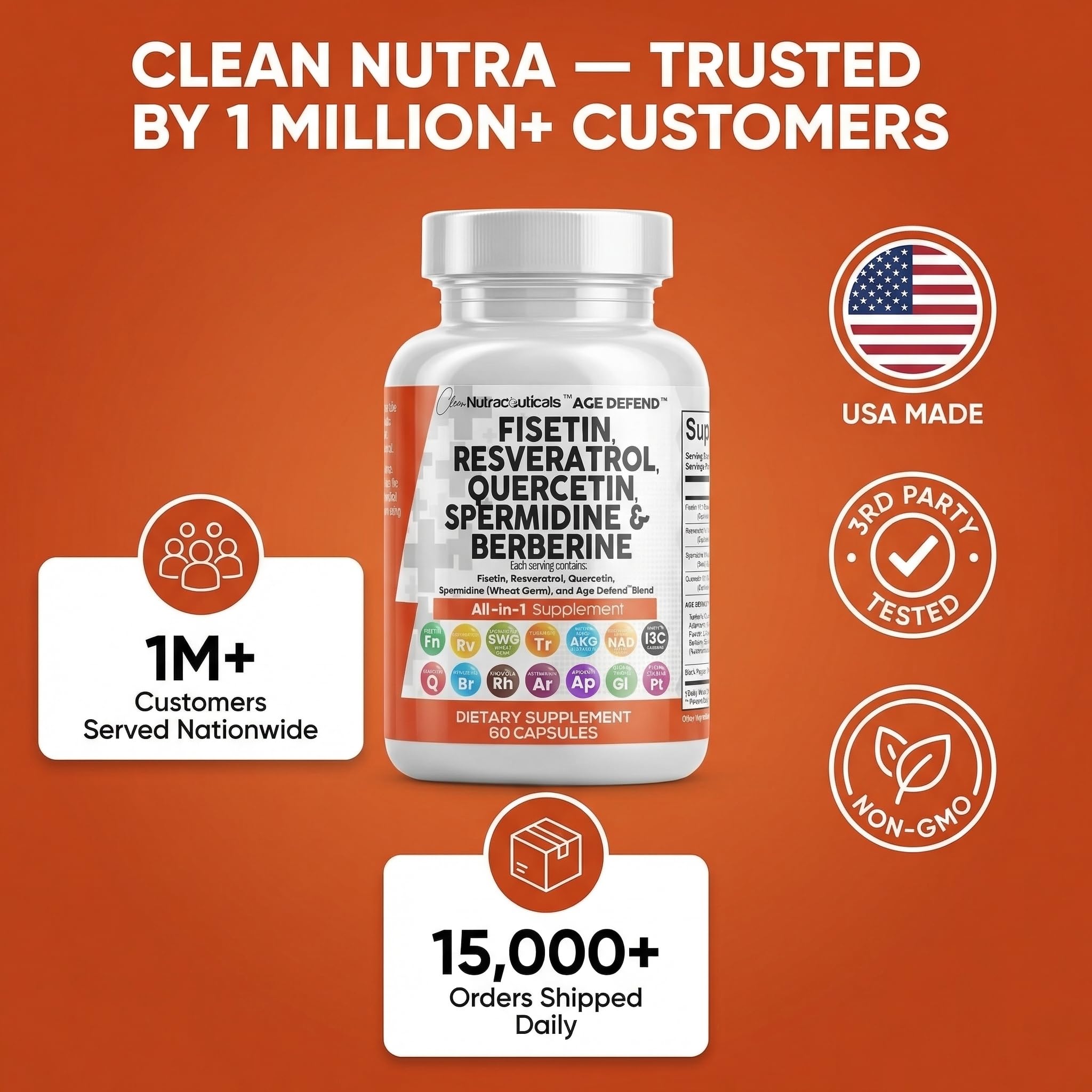 Pruebas de calidad de terceros en envase Clean Nutra