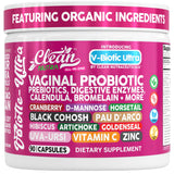 Clean Nutra Vaginal Probiotics: cápsulas para equilibrio vaginal y digestivo.