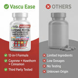 Clean Nutra Vascu Ease: berberina para apoyo metabólico y salud intestinal