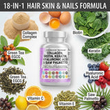 Ácido hialurónico Clean Nutraceuticals para hidratación de piel y uñas.