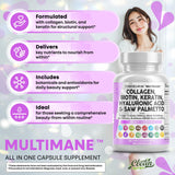 Clean Nutraceuticals: ácido hialurónico en frascos, hidratación de piel y cabello