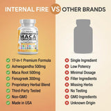 Clean Nutraceuticals Ashwagandha Maca, pimienta negra que mejora absorción de los ingredientes