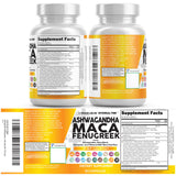 Clean Nutraceuticals Ashwagandha Maca, presentación de un envase para uso diario