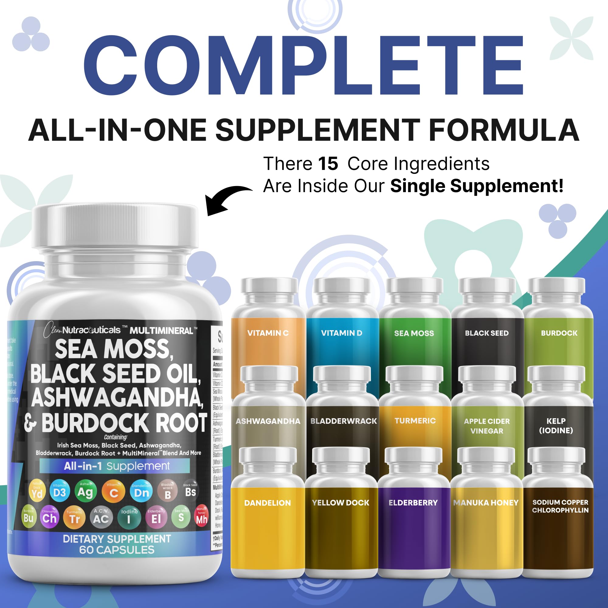 Clean Nutraceuticals Black Seed Oil cápsulas: antioxidante diario para vitalidad