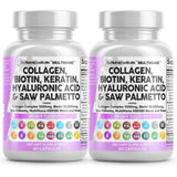 Clean Nutraceuticals: cápsulas de colágeno 1000 mg en frascos para cabello y uñas