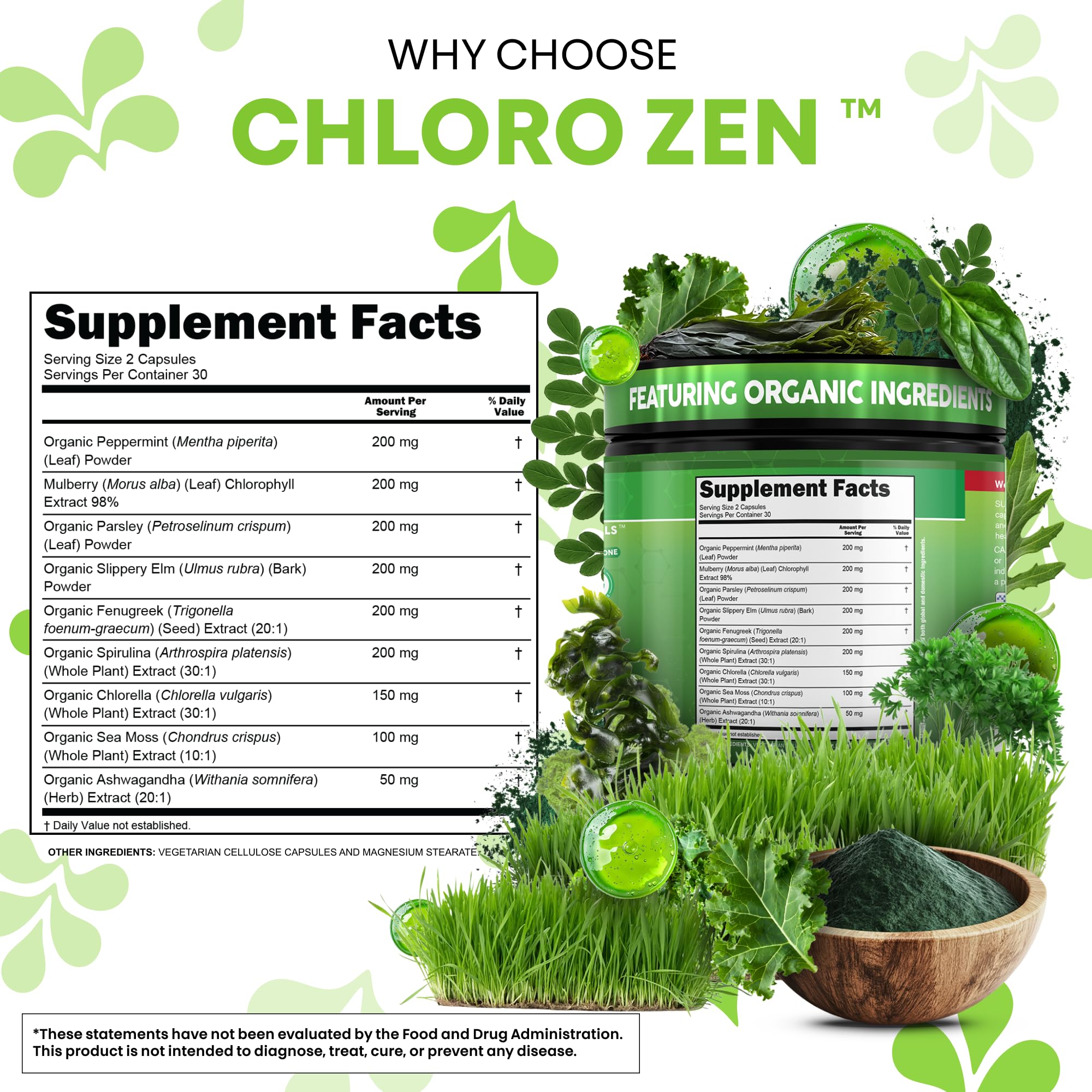 Clean Nutraceuticals cápsulas de fenogreco para equilibrio metabólico