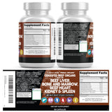 Clean Nutraceuticals capsulas higado y organos: concentracion por porcion