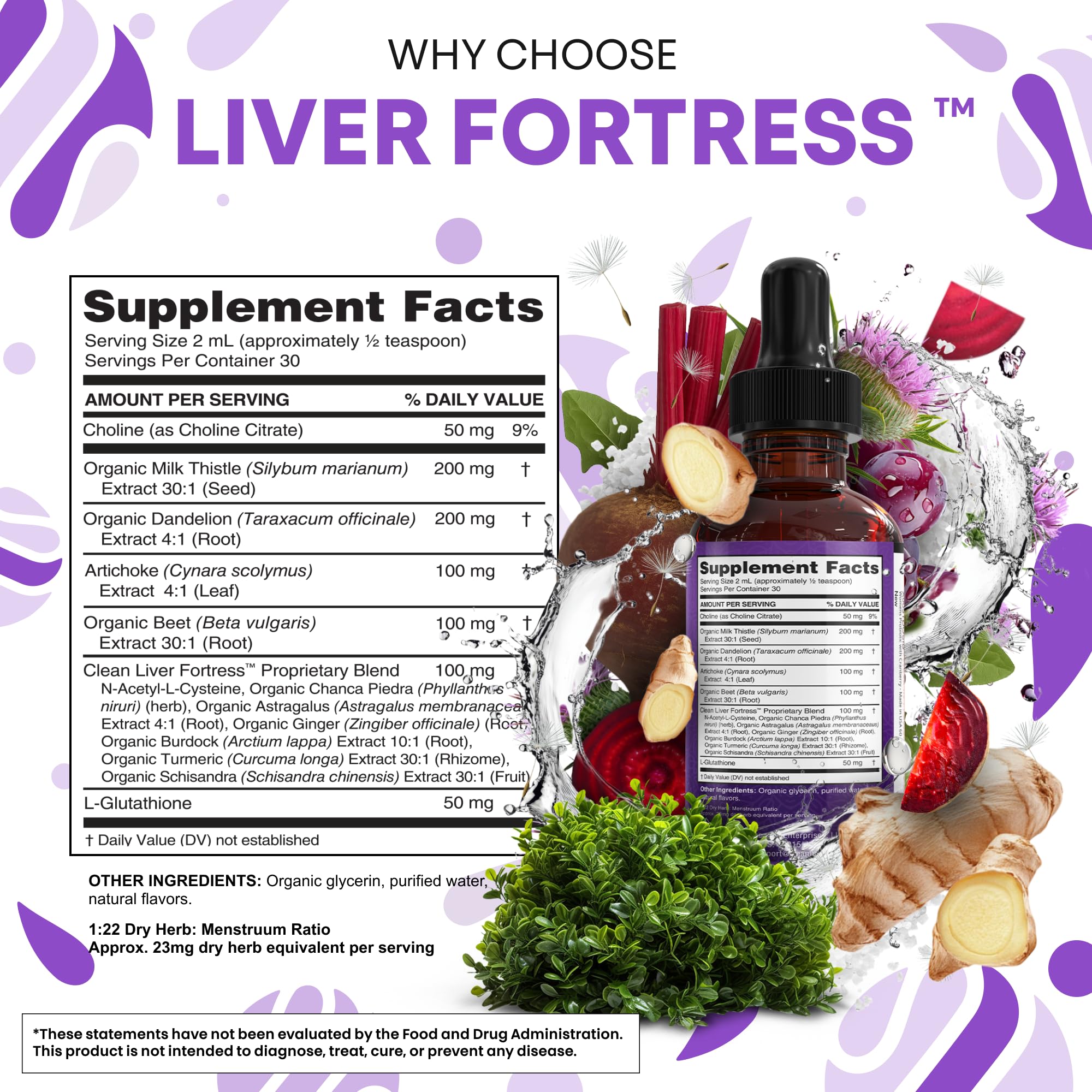 Clean Nutraceuticals Chanca Piedra, extracto, gotas para apoyo hepático