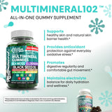 Gomitas Clean Nutraceuticals con chlorella en polvo, color verde intenso.