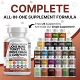 Clean Nutraceuticals Cola de Pavo, cápsulas fáciles para tu rutina diaria.