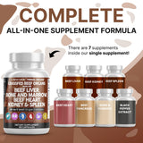 Clean Nutraceuticals corazon desecado capsulas: apoyo a resistencia y energia