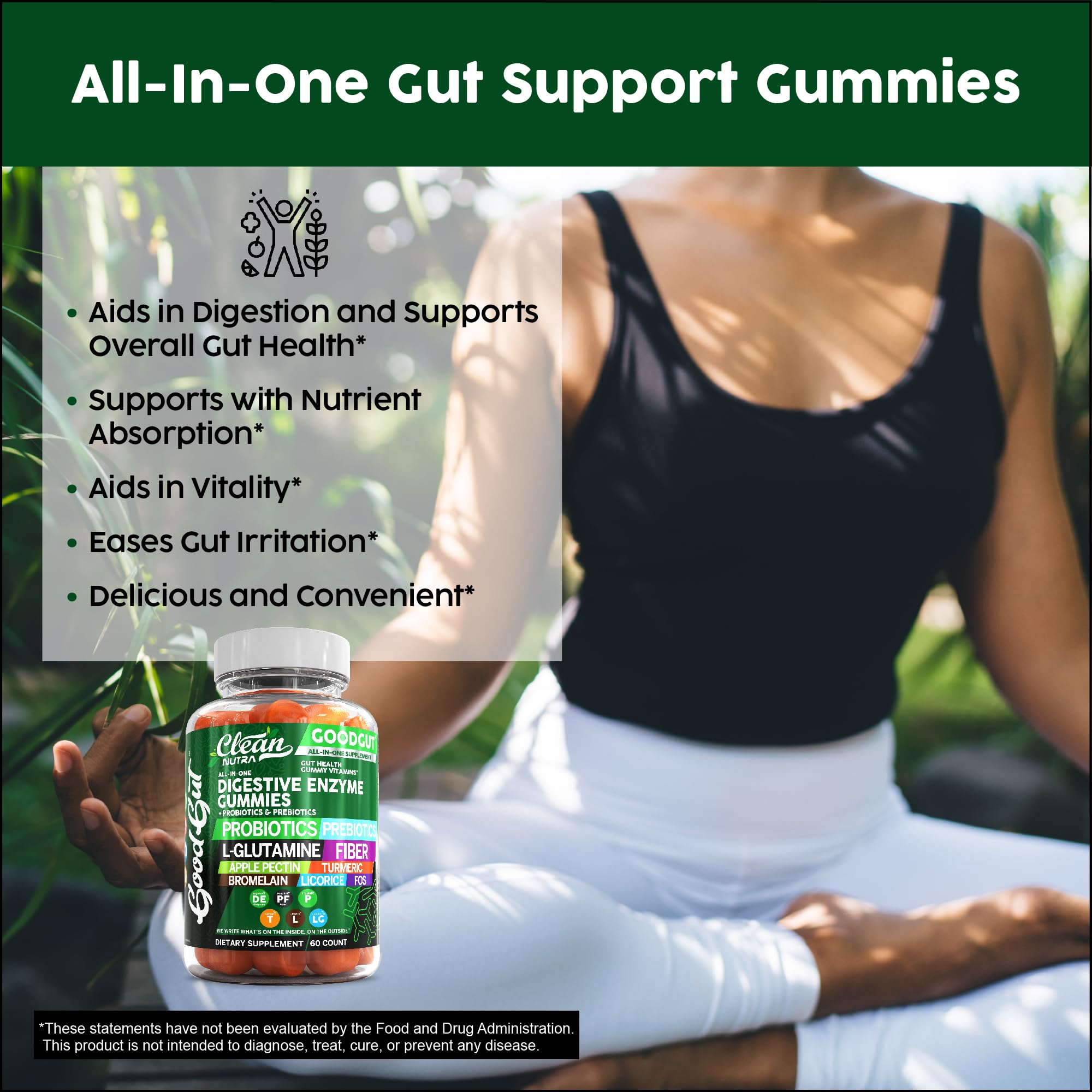 Curcumina y regaliz de Clean Nutraceuticals para posibles sensaciones digestivas confortables.