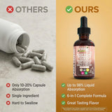 Clean Nutraceuticals: gotero con berberina para apoyo inmune y digestivo.