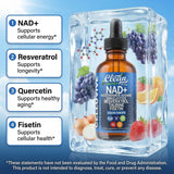 Envase de vidrio UV de Clean Nutra NAD para frescura de ingredientes