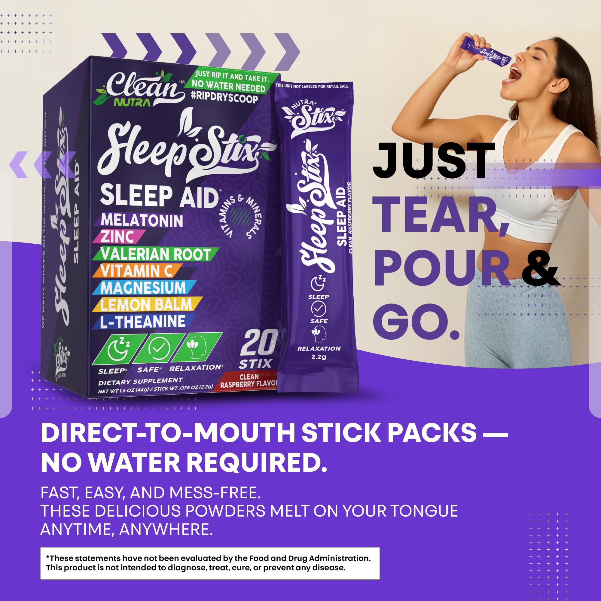 Clean Nutraceuticals formato vegano sin gluten: compatible con dietas y noches tranquilas.