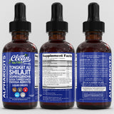 Clean Nutraceuticals gotas Cordyceps, primer plano para energía y vitalidad