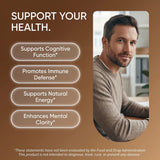 Clean Nutraceuticals gotas hongo cola de pavo, apoyo diario al sistema inmune.