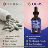 Clean Nutraceuticals gotas Musgo mar irlandés, textura rica para soporte inmune