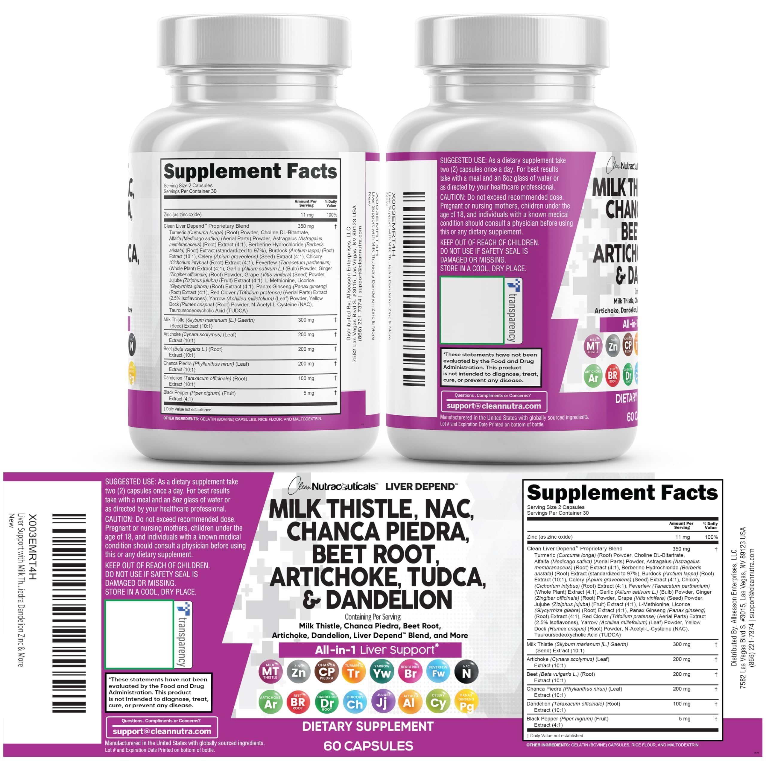 Jengibre raíz de Clean Nutraceuticals como ingrediente clave