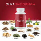 Clean Nutraceuticals Maca, cápsulas para energía y enfoque