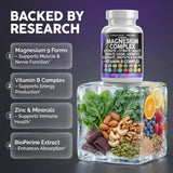 Clean Nutraceuticals MultiMag: etiqueta clara con lista de ingredientes clave