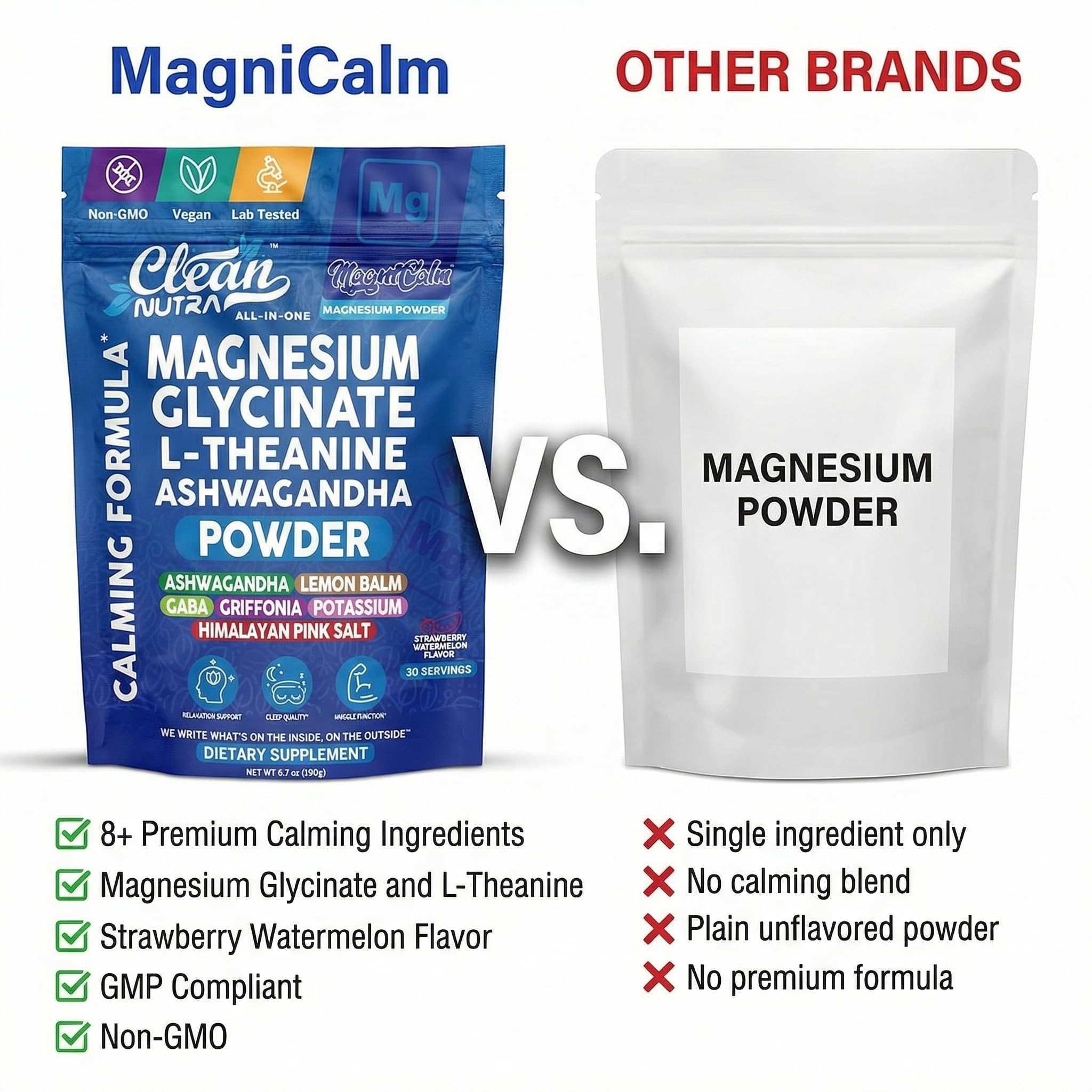 Sin azúcar, apto para keto y sin alérgenos comunes.