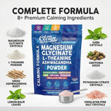 Vaso con mezcla de Clean Nutraceuticals en agua para uso diario.