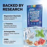 Frasco Clean Nutraceuticals mostrando la mezcla para uso relajante.