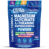 Clean Nutraceuticals magnesio glicinato polvo sabor fresa-sandía para calma diaria.