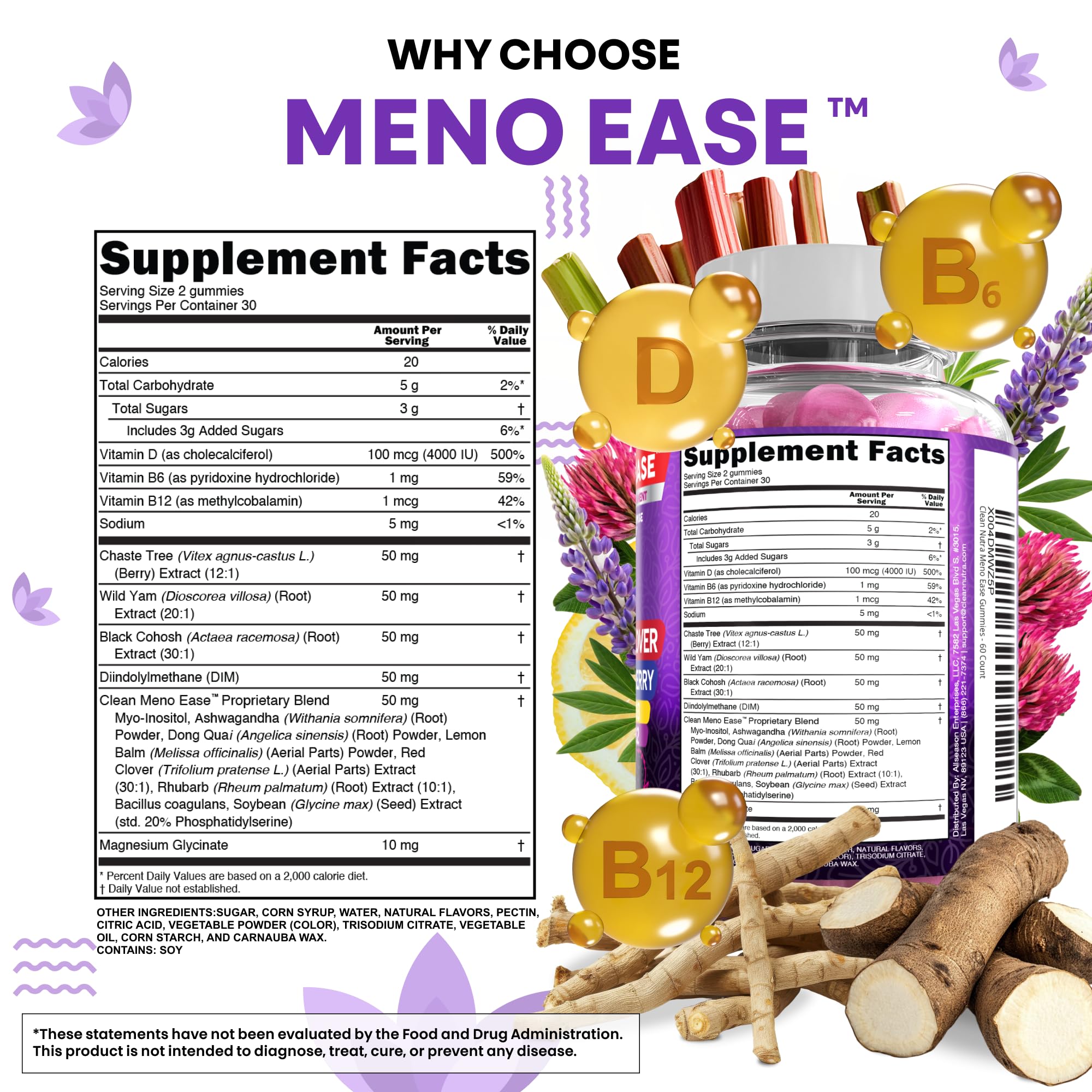 Magnesio glicinato de Clean Nutraceuticals para relajación.