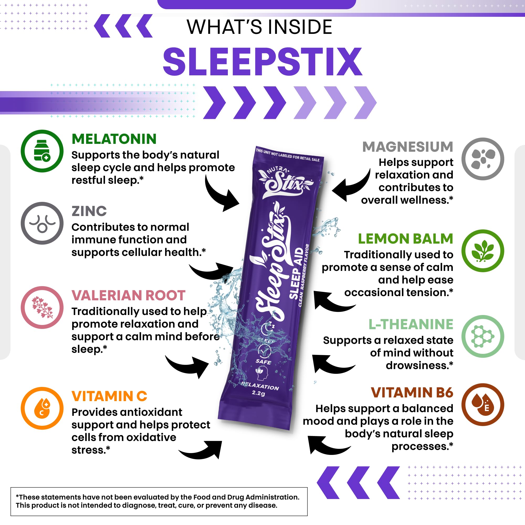 Clean Nutraceuticals mezcla melisa camomila: aporta relajación suave antes de dormir.